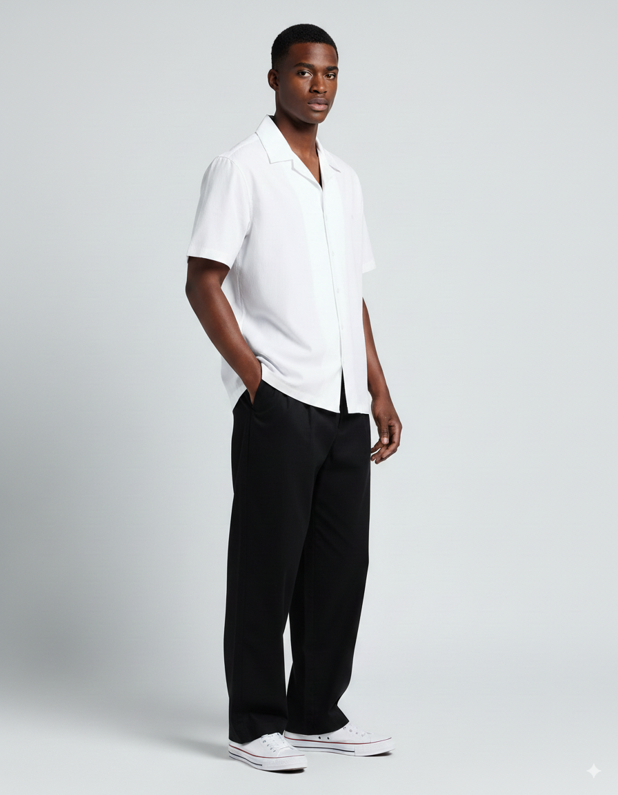 Unisex-Premium Oversized White Shirt - A&P One Stop Shop