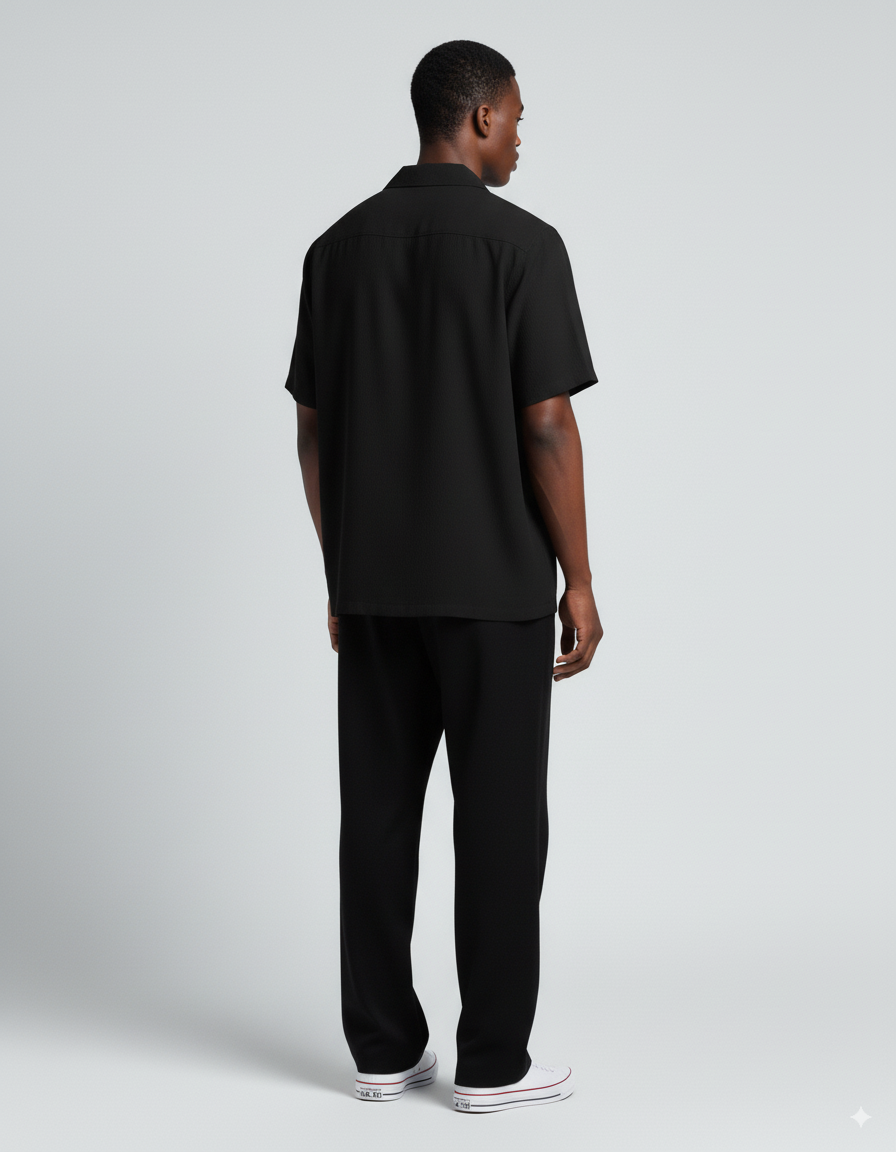 Unisex Premium Oversized Black-Shirt - A&P One Stop Shop