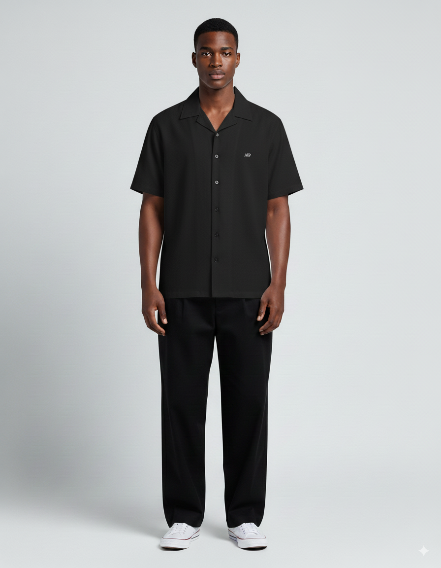 Unisex-Premium Oversized Black Shirt - A&P One Stop Shop